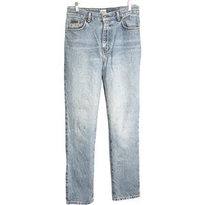 Calvin Klein 90’s Classic High Rise Easy Fit Mom Jeans Double Stone Washed 8 Y2K